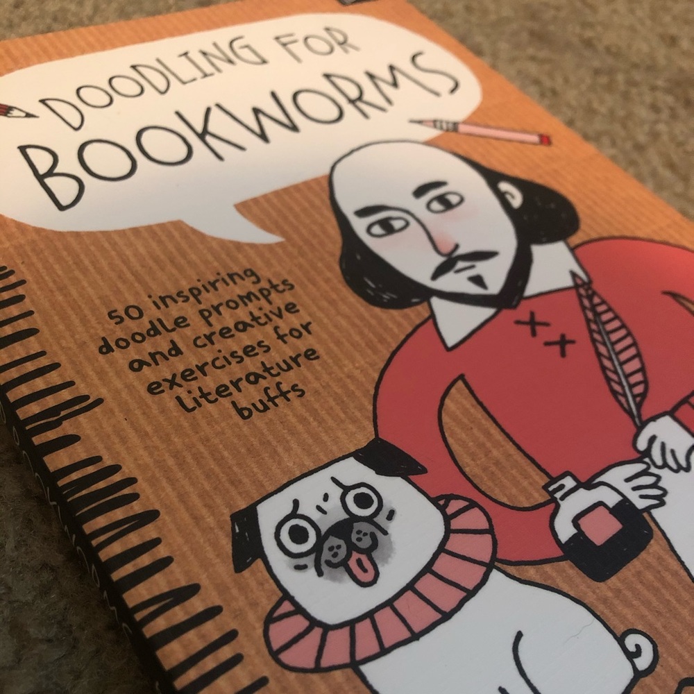 Doodling for Bookworms Book (Personalizeable)